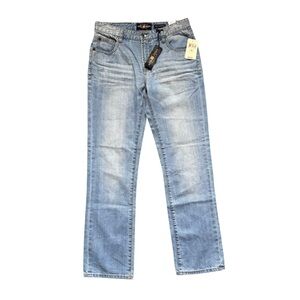 Lucky Brand Billy Straight Light Wash Jeans Boys 18 NWT